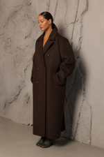 Пальто OVER миди