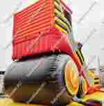 Детский надувной батут-горка "Бульдозер" 12*5*8 м