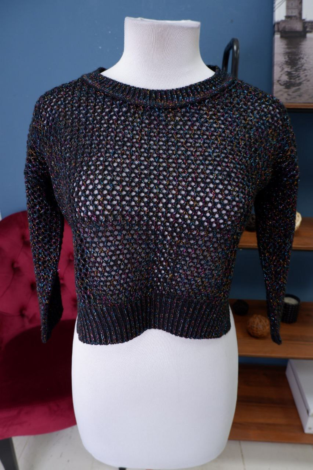 Джемпер вязаный 46 размер