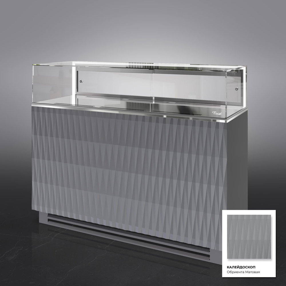 Кондитерская напольная холодильная витрина Finist GLASSIER 812 LUX GL812-13/6/5