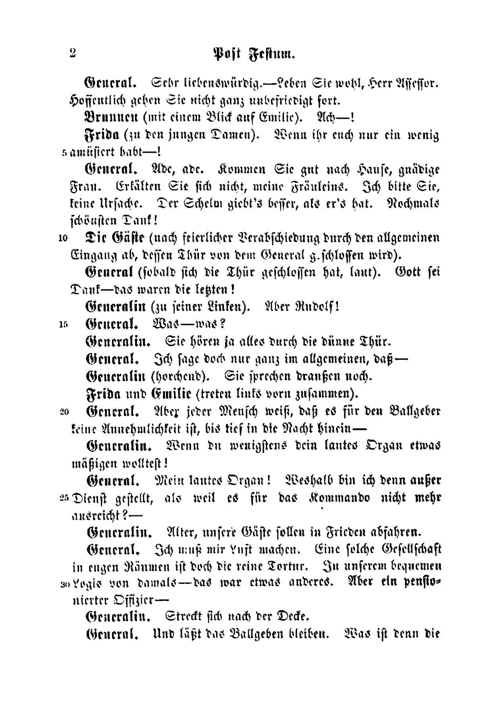 Post Festum and Er Ist Nicht Eifersuchtig | Ernst Wichert
