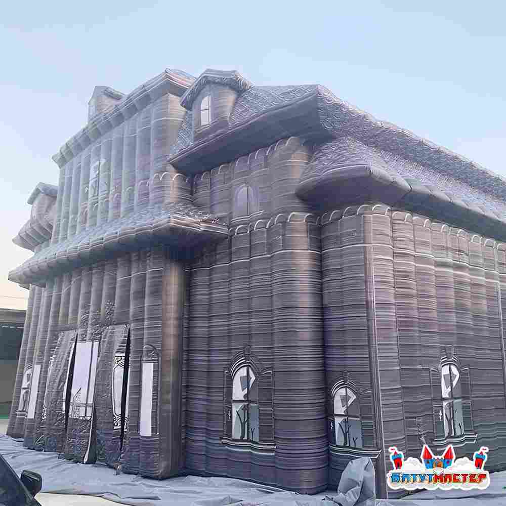 Надувной дом ужасов «Тьма», 15×15×9,8 м