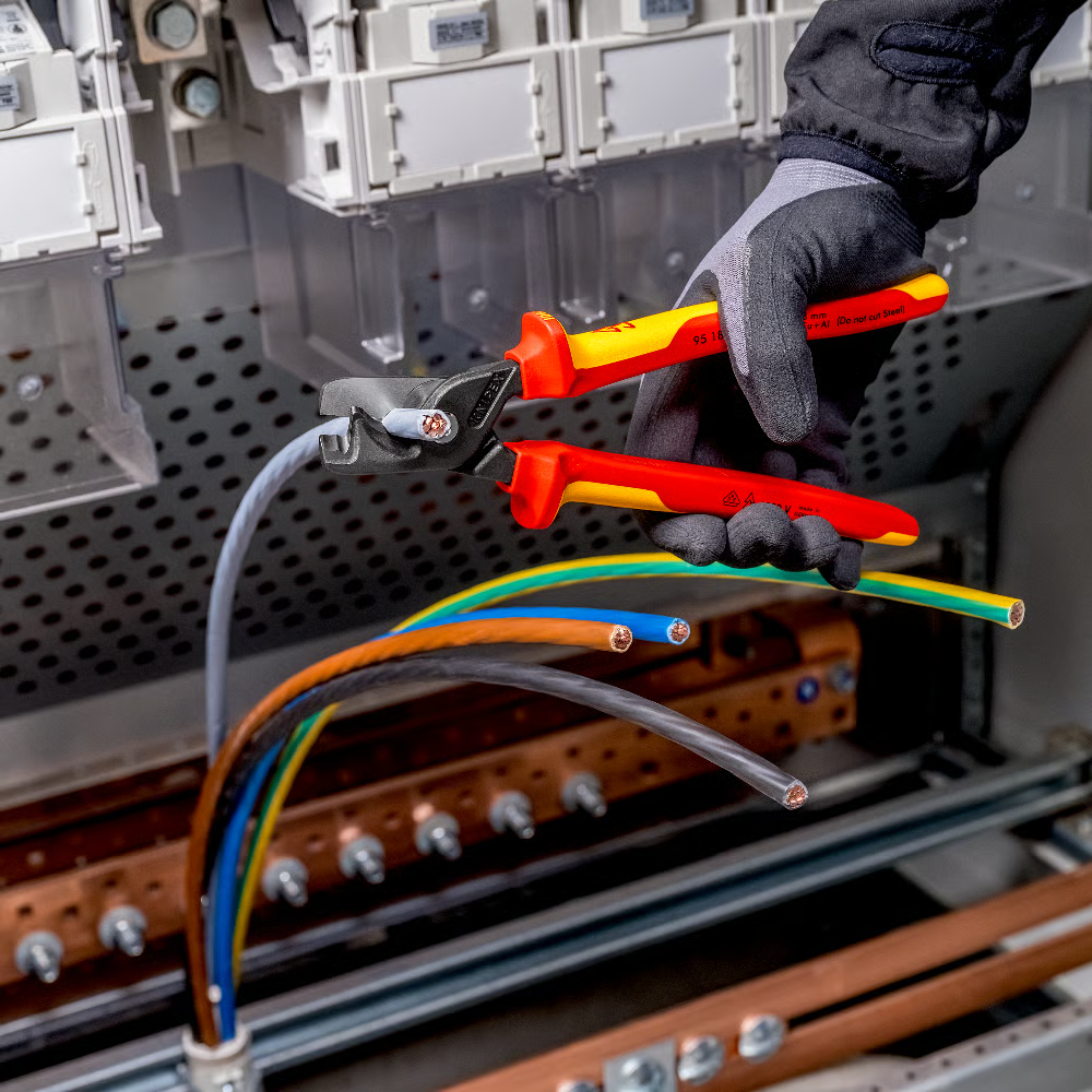 Кабелерез с пошаговым резом KNIPEX StepCut® XL 9518225