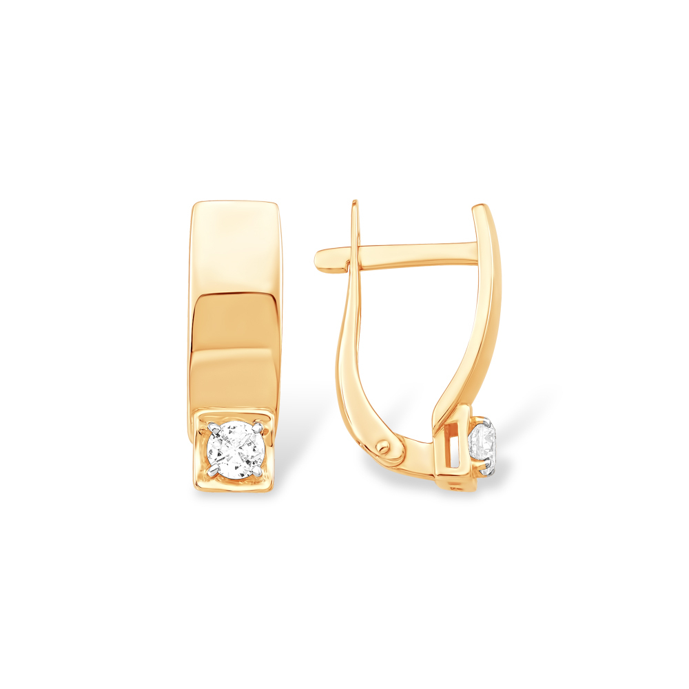 Серьги из золота 585 пробы