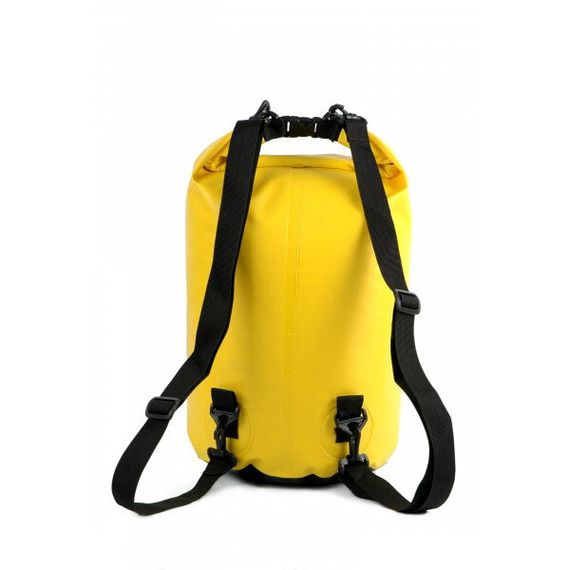 Гермомешок Sargan Престиж-15 с 1 лямкой желтый-черный 15 л