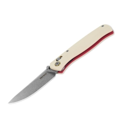 Нож складной SRM 255L-GT2 Medal Stonewash (10Cr15CoMoV, Ivory G10)
