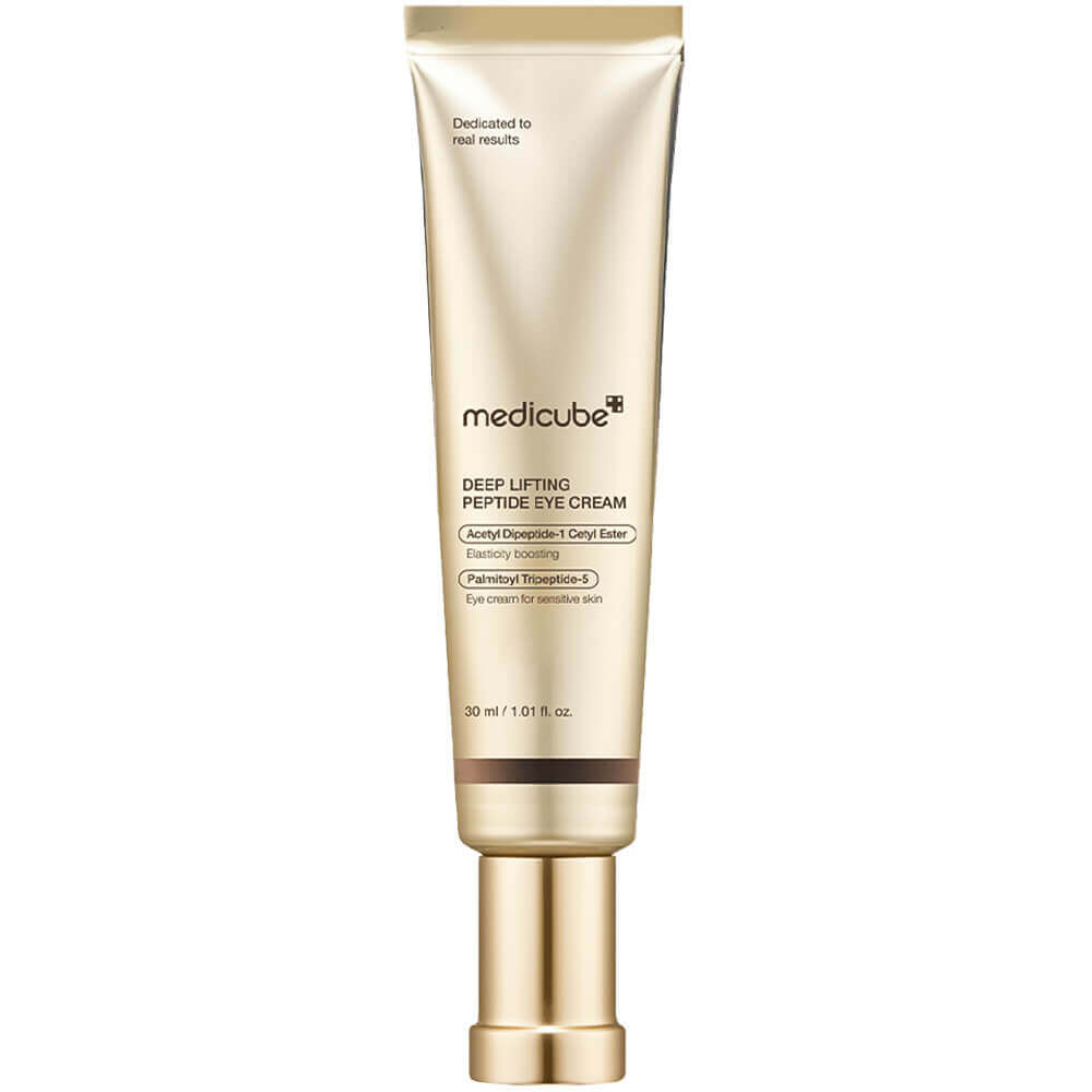 Крем-лифтинг для век с пептидами и коллагеном MEDICUBE Deep Lifting Peptide Eye Cream 30 мл