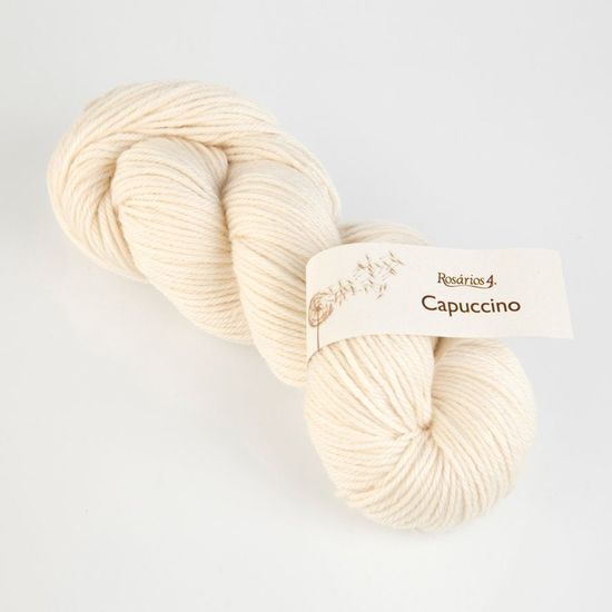 Пряжа ROSARIOS 4 Capuccino (70% шерсть экстрафайн, 30% молочное волокно)