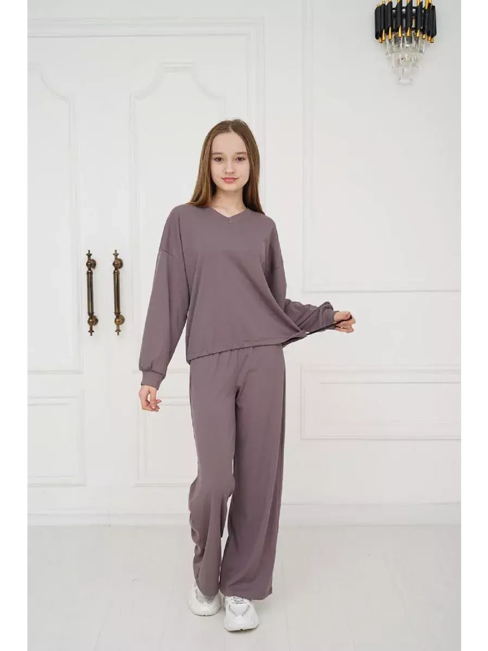 Костюм-лапша для девочки модный