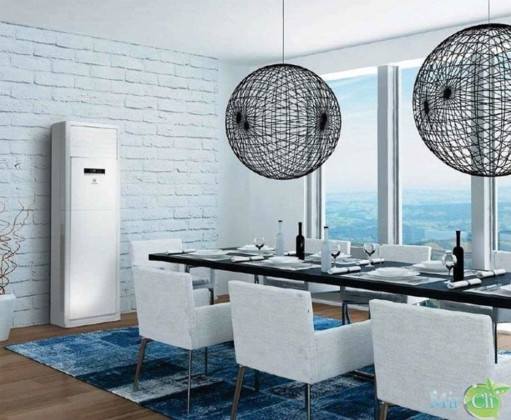 Сплит-система кондиционер колонный Hisense AUF-48ER6SM/AUW-48H6SE1 на 140 м²