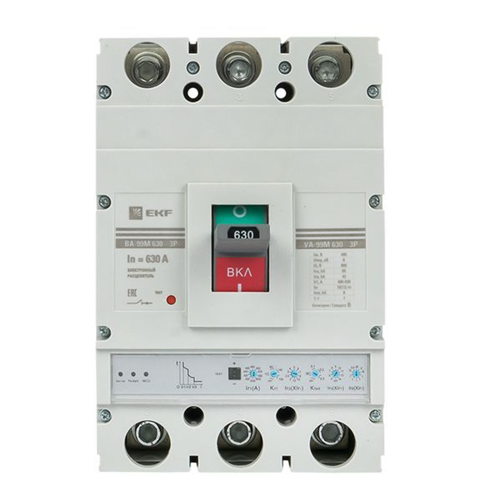 Автоматический выключатель в литом корпусе  EKF mccb99-630-630me