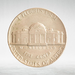 USA, 5 Cents, 1973 - Jefferson Nickel (First Portrait), VF