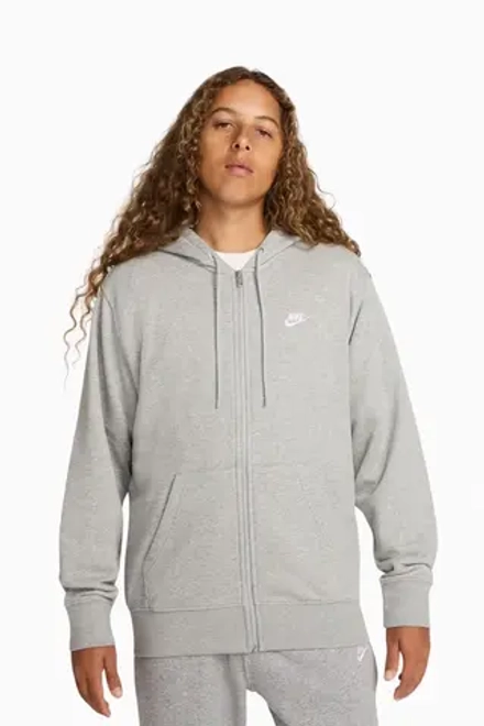 Кофта Nike Futura Club Full-Zip - серый