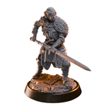 Легенды о короле Артуре Arthurian Tales 32мм Миниатюры (32mm / Без покраса / Dindrane, Grail Heroine)