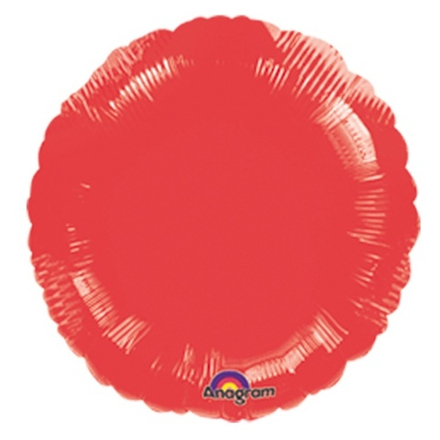 А Б/РИС КРУГ 18" Металлик Красный
