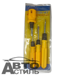 Набор отверток   4пр (2в1) блистер М5   55041