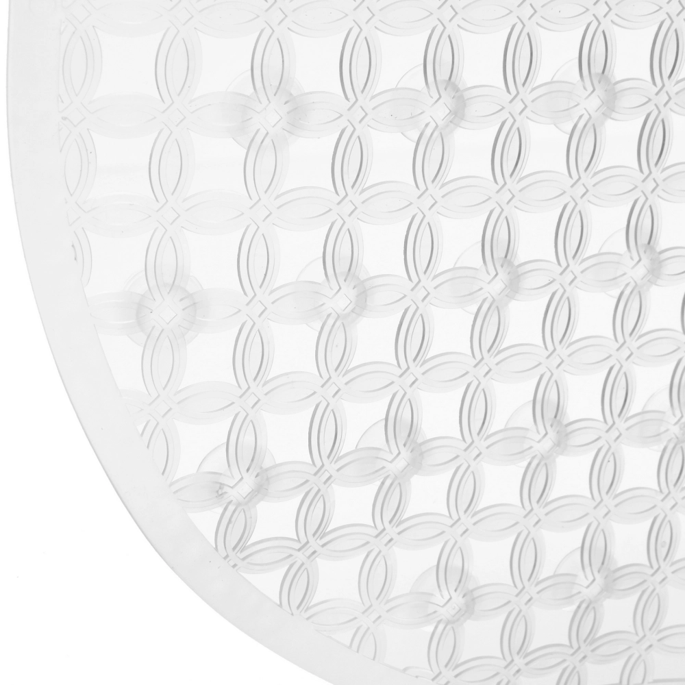 Коврик в ванну 64х34"Куба» белый