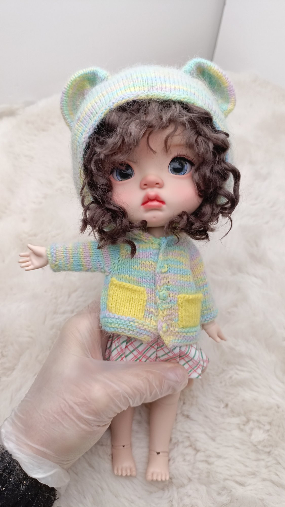 Кофта цветная