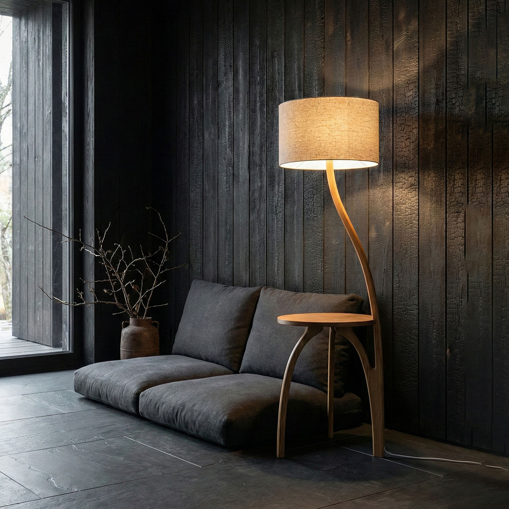 Торшер со столиком "Fler"