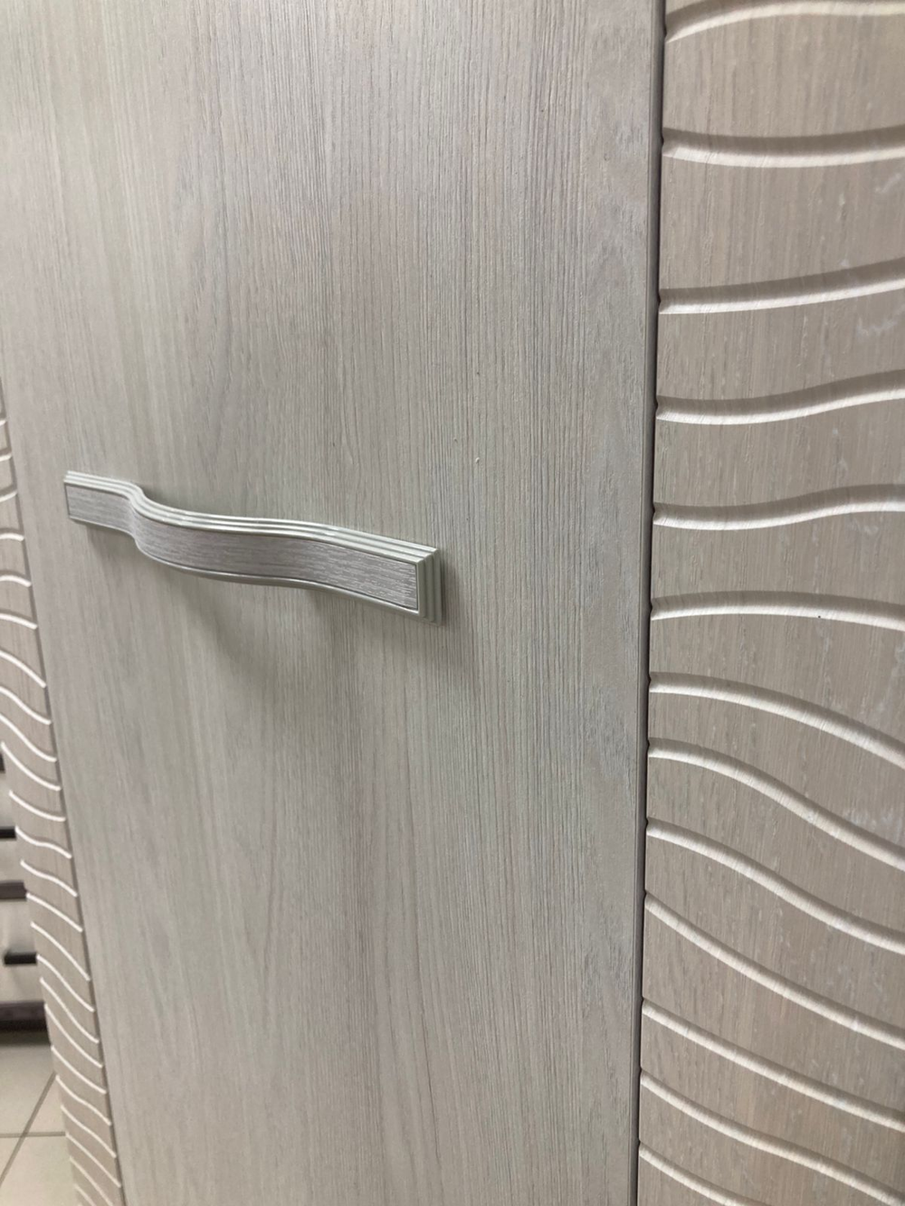 Шкаф угловой Монако ШК-42 ясень белый