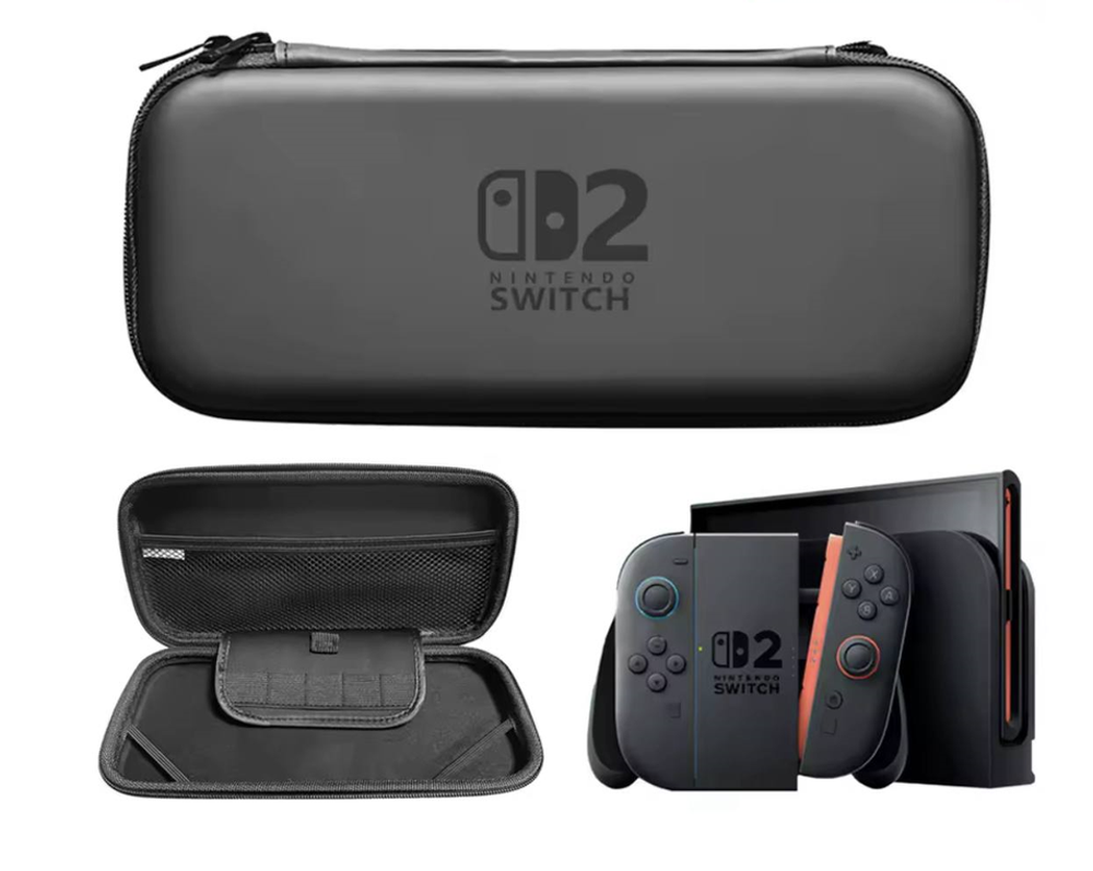 Чехол противоударный для Nintendo Switch 2 (однотонный)