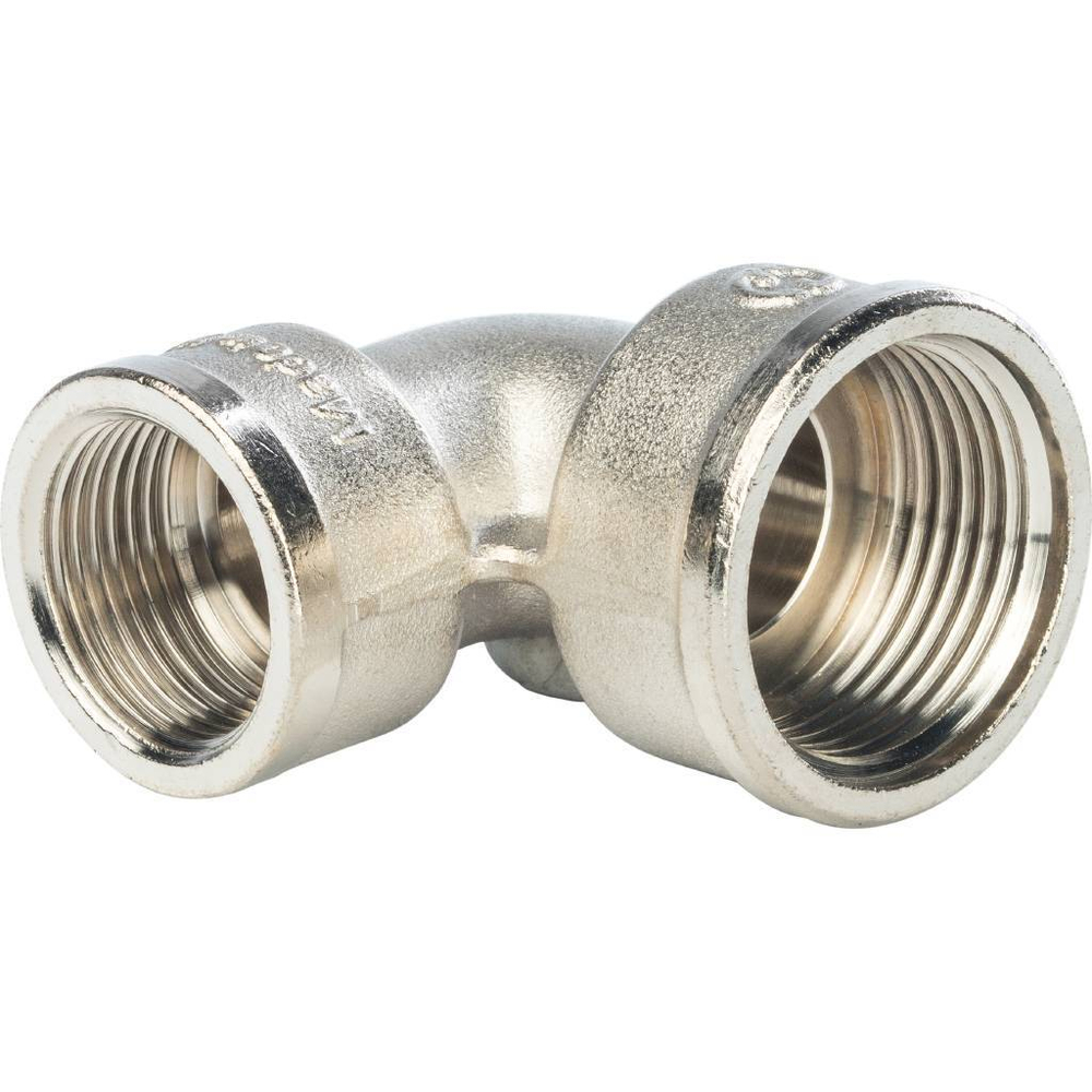 Угольник STOUT переходной никелированный 1"x3/4" ВР/ВР