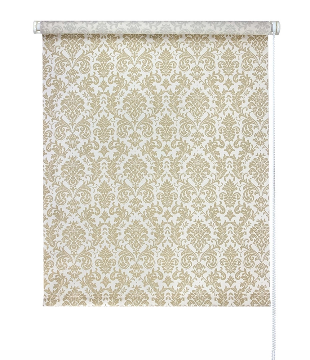 Рулонные шторы витражные Дамаск Экр