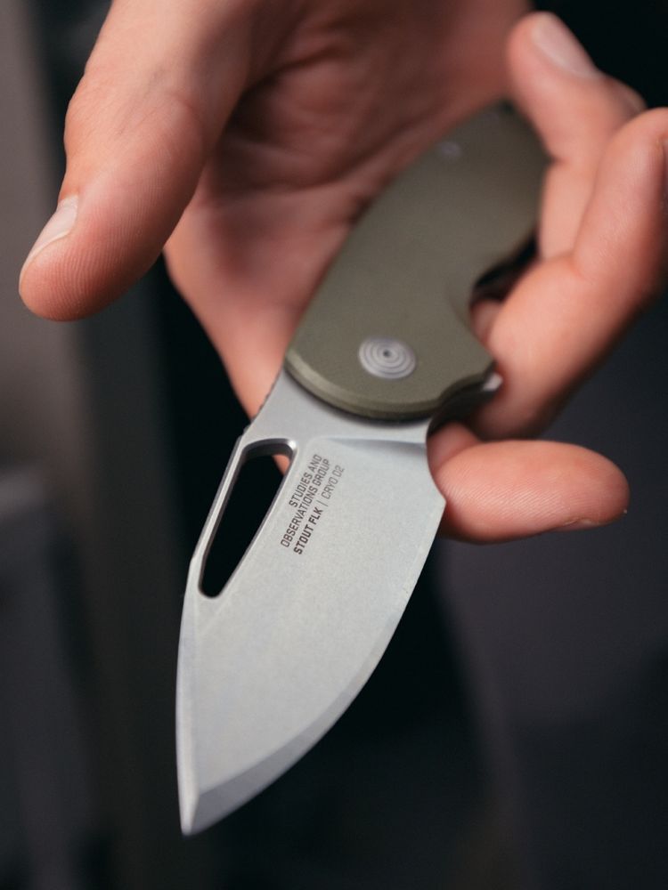 Нож SOG 14-03-01-57 Stout FLK Green