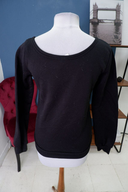 Свитшот утепленный с принтом 46 размер