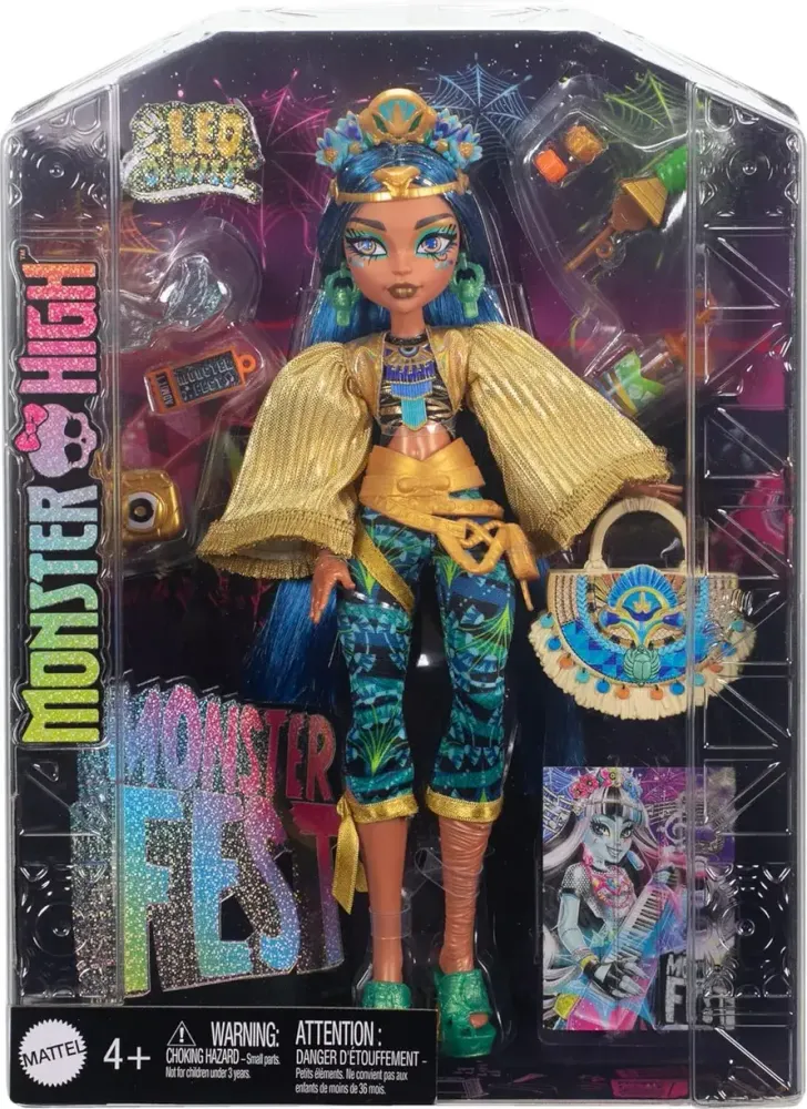 Кукла Monster High Монстр Фест Клео