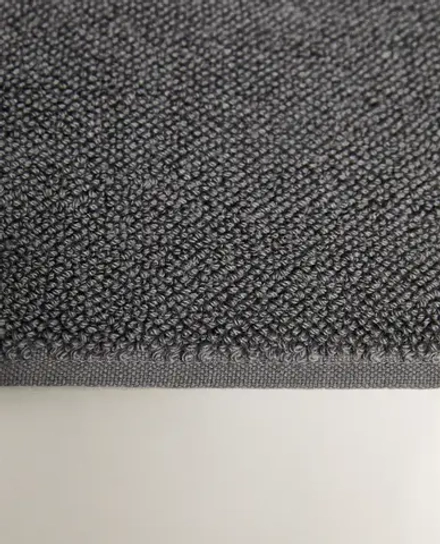 ZARA HOME КОВРИК ДЛЯ ВАННОЙ, ИЗ ХЛОПКА С РЕЛЬЕФНЫМ УЗОРОМ, СЕРЫЙ