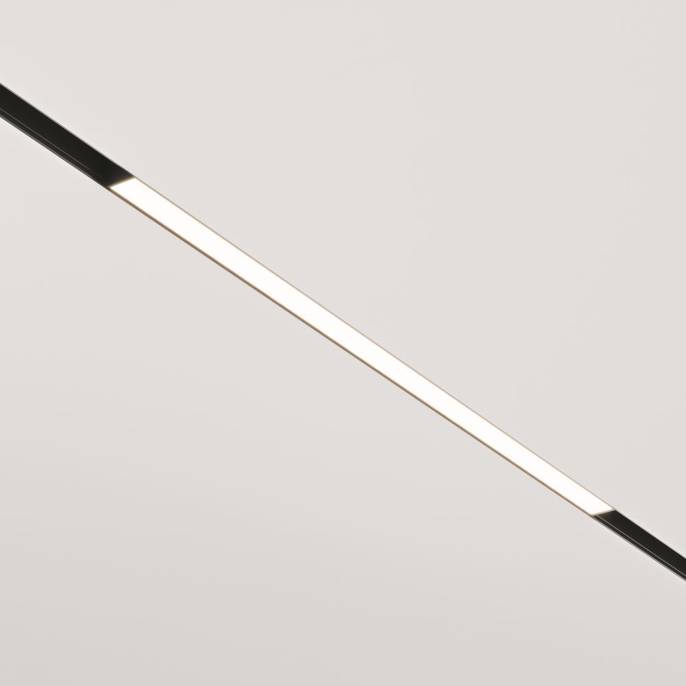 Трековый магнитный светодиодный светильник Maytoni Exility BASIS TR030-2-24W4K-B