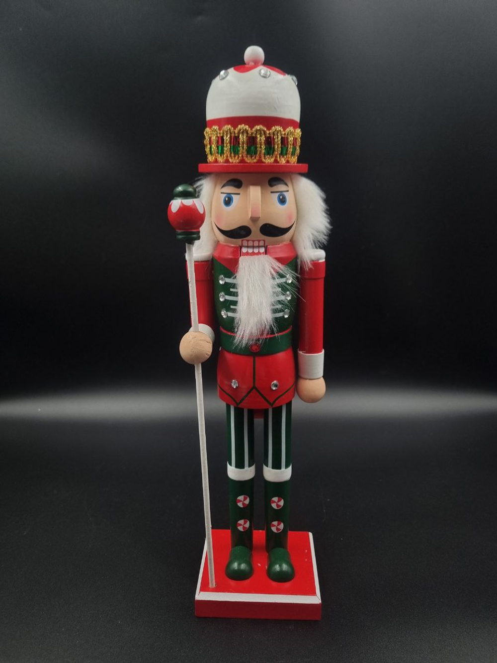 Фигура Щелкунчик 38см Дерево SC4B