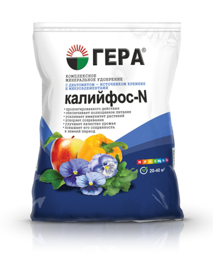 Удобрение Гера Калийфос-N, 0,9 кг