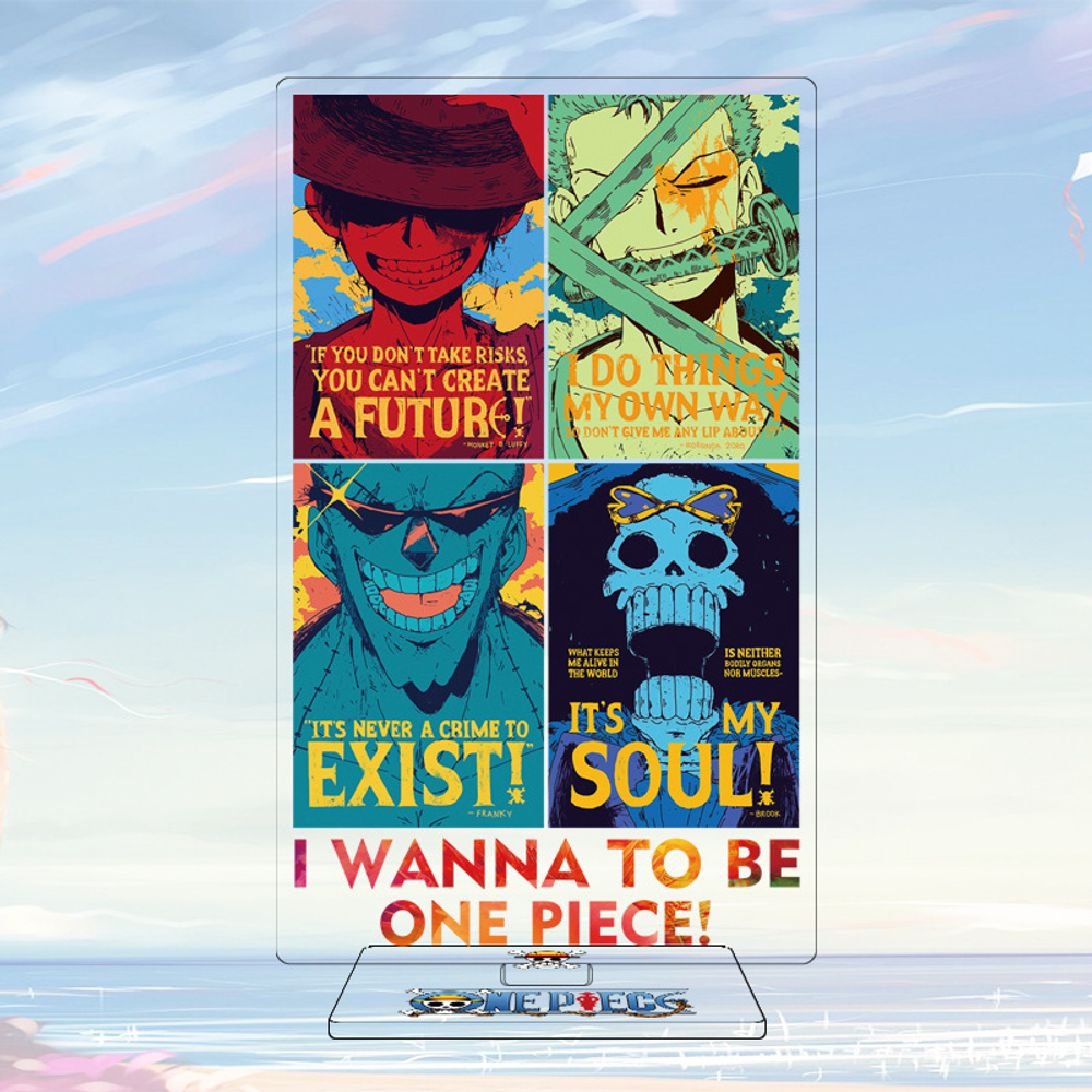 Акриловая фигурка "One Piece / Ван пис / Большой куш" (вертикальная)