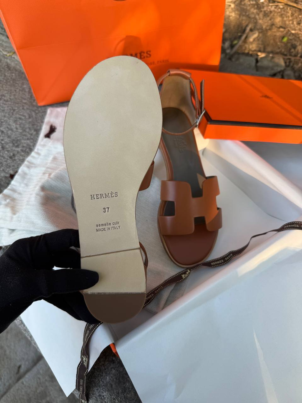 Сандалии Hermes