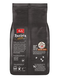 Кофе в зернах Melitta Barista Crema, 1 кг (Мелитта)