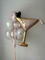 Воздушные шары на девичник с шаром-сюрприз №9007