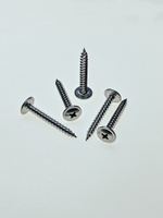 4,2х32 Саморез нерж. А2-70 с прессшайбой острый (30 шт.)