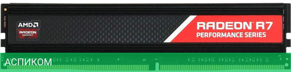 Оперативная память AMD Radeon R7 Performance Series 16GB DDR4 Black (R7S416G2400U2S)