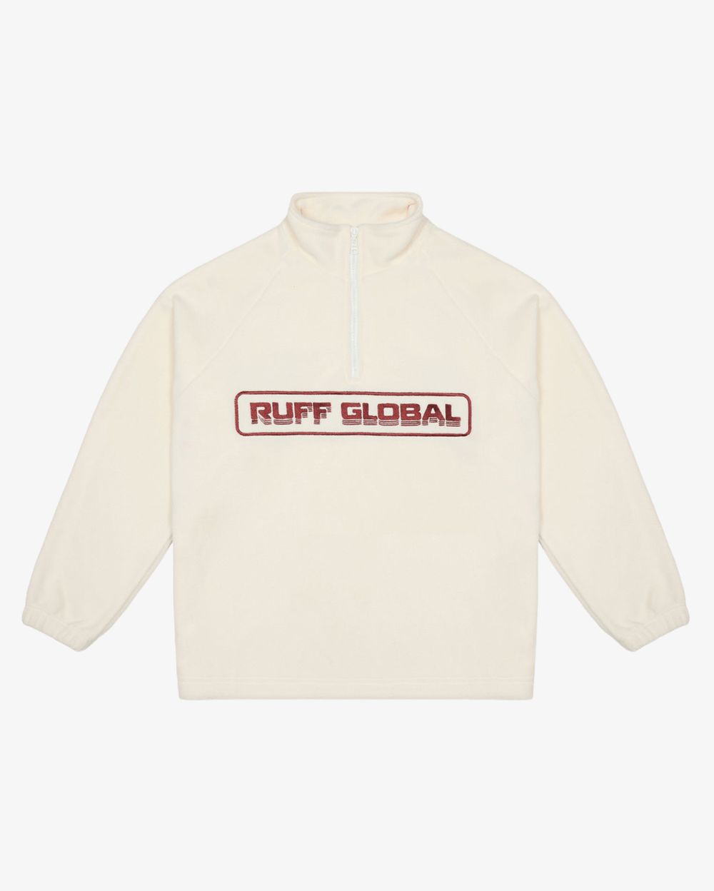 Толстовка Ruff Global Halfzip Fleece cream