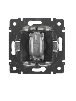 0329 Розетка ТВ (Чёрный)