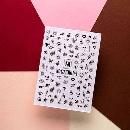 Наклейки NogteModa №068