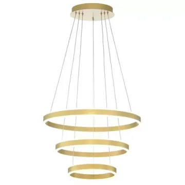 Подвесной светильник с пультом 145W 3000-5500K CL719652 золото Дуэт Citilux