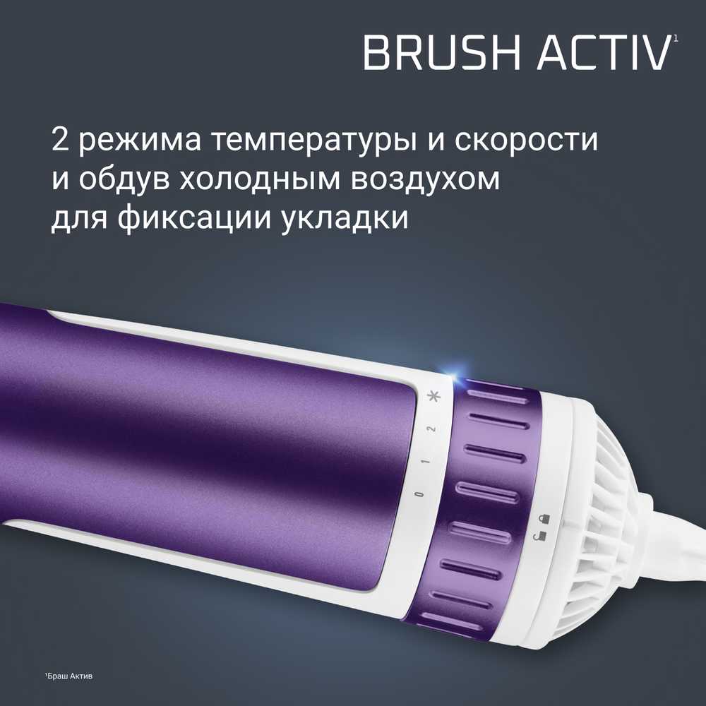 Фен-щетка Rowenta Brush Activ Volume&Shine CF9530F0