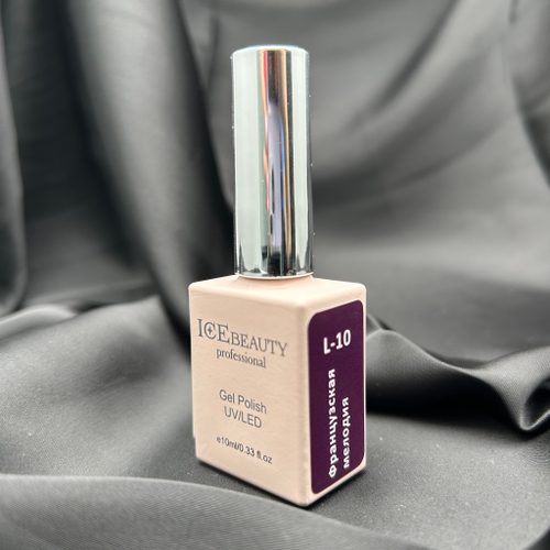 IceBeauty Гель-лак L-10 "Французская мелодия", 10 мл