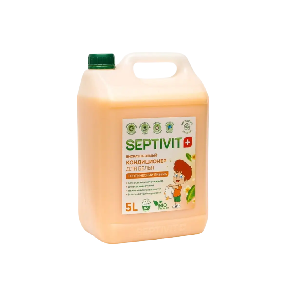 Кондиционер для белья SEPTIVIT Тропический ливень 5 л