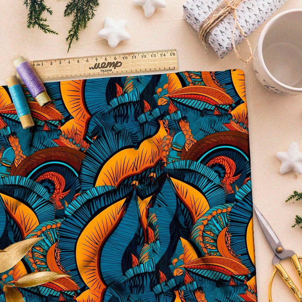 Ткань Барби чарующие волшебства