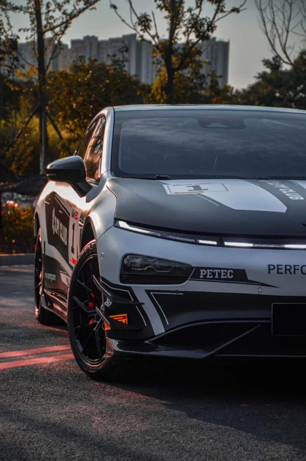 Карбоновый обвес для Xpeng P7 2020-2024 Хпенг