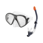 Набор для плавания 3 в 1 Intex 55657 Wave Rider, чёрный, маска, трубка и ласты